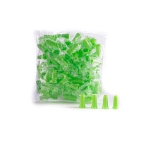 Фото 2 Мундштуки одноразовые САЛАТОВЫЕ (100 шт) 