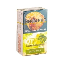 Фото  Adalya с ароматом зеленого яблока (Green Apple), 20гр. 