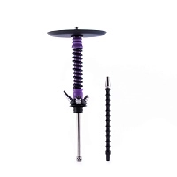 Фото  Кальян MAMAY CUSTOMS Coilovers MINI сиренево-чёрный (без колбы) 