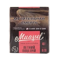Фото  Muassel Extra Strong с ароматом Летний поцелуй, 40 гр. 