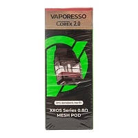 Фото  Картридж VAPORESSO XROS Corex 2.0 0.8 Ом (2 мл) Top Fill 4 шт 
