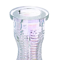 Фото 2 Колба Vessel Glass Елка Кристалл перламутр 