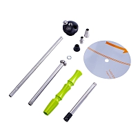 Фото 4 Кальян DSH ECO Metallic Lime (без колбы) 