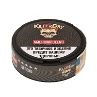 Фото 2 Табак жевательный Killer Dry с ароматом Американ Бленд Strong 10 гр 