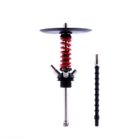 Фото  Кальян MAMAY CUSTOMS Coilover Micro красный (без колбы) 