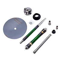 Фото 4 Кальян DSH EX Emerald Black (без колбы) 