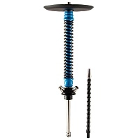 Фото  Кальян MAMAY CUSTOMS Coilovers сине-черный (без колбы) 