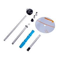 Фото 3 Кальян DSH ECO Blue Mat (без колбы) 