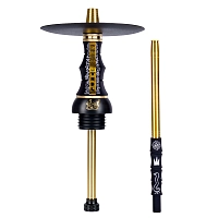 Фото 1 Кальян Alpha Hookah Beat Set Vandal (тонированная колба) 