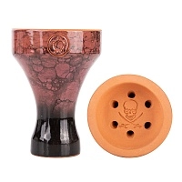 Фото  Чашка Tortuga Чёрная метка глазурь сиреневая 