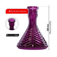 Фото 3 Колба Vessel Glass Елка Кристалл винный 