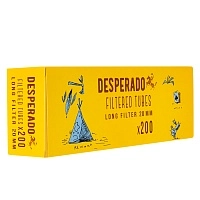Фото  Гильзы сигаретные с фильтром DESPERADO EXTRA LONG 84x25мм (200шт) 