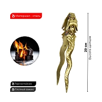 Фото 1 Щипцы DRAGON Gold 