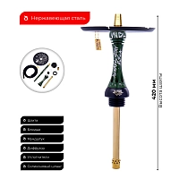 Фото 1 Кальян Alpha Hookah X SS VNDL Olive 