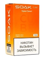 Фото  SOAK CUBE Хурма Гранат 7000 затяжек 