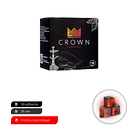 Фото 1 Уголь Crown кокосовый 18 шт (25 мм) 