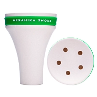 Фото 2 Чашка Mexanika Fancy (белая с зелёным) 