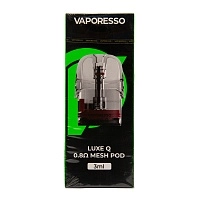 Фото  Картридж Vaporesso LUXE Q 0.8 Ом (3 мл) 4 шт 