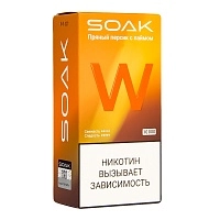 Фото  SOAK W Пряный персик с лаймом 10000 затяжек 