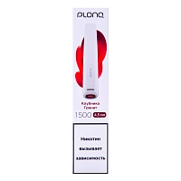 Фото  PLONQ PLUS Клубника Гранат (1500 затяжек) 20 мг 
