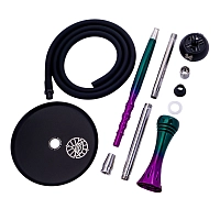 Фото 4 Кальян Alpha Hookah X forest candy (без колбы) 