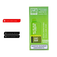 Фото 1 MIKING POD-система + картридж Cola Lime Kiwi (5500 затяжек) 