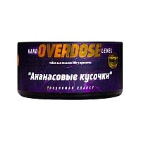 Фото  Overdose с ароматом Ананасовые кусочки (Pineapple Chunks), 100гр. 