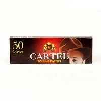 Фото  Бумага для самокруток CARTEL RED (50шт) 