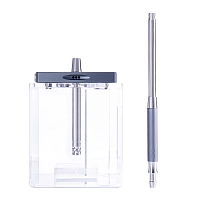 Фото  Кальян Hoob Atom Space Grey x Bronze 