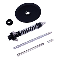 Фото 4 Кальян MAMAY CUSTOMS Coilovers MINI чёрный-хром (без колбы) 