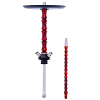 Фото 1 Кальян MAMAY CUSTOMS Asian MINI красный сплеш (без колбы) 