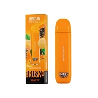 Фото  BRUSKO Minican Папайя с бананом(1500 затяжек) 