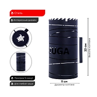 Фото 1 Колпак Tortuga Верп (чёрный) 