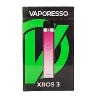 Фото  Набор VAPORESSO XROS 3 (Rose Pink) 