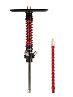 Фото 2 Кальян MAMAY CUSTOMS Coilovers MINI чёрно-красный лак (без колбы) грав.BBS 