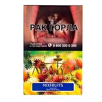 Фото  Adalya с ароматом фруктового микса (Mixfruits), 200гр. 