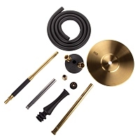 Фото 3 Кальян Hoob Mars mini Чёрный x Золото 