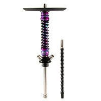 Фото  Кальян MAMAY CUSTOMS Coilovers MINI Coil анод. фиолетовый Б. (без колбы) 