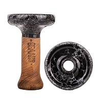 Фото  Чашка Облако Phunnel L Glaze Top черно-белый мрамор 