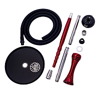 Фото 3 Кальян Alpha Hookah X red candy (без колбы) 