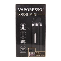 Фото  Набор VAPORESSO XROS MINI (Black) 