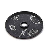 Фото 2 Кальян MAMAY CUSTOMS Coilovers мятно-черный (грав.космос) (без колбы) 