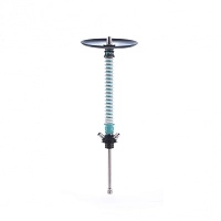 Фото  Кальян MAMAY CUSTOMS Coilovers голубо-цветочный (без колбы) 