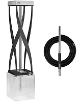 Фото 2 Кальян Hoob Flex Чёрный x Чёрный 