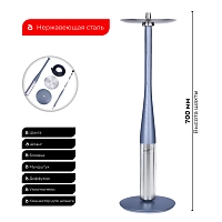Фото 1 Кальян UNION Argument серый 