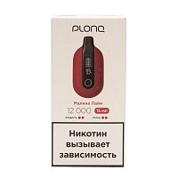 Фото  PLONQ ULTRA Малина Лайм (12000 затяжек) 20 мг 