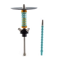 Фото 1 Кальян MAMAY CUSTOMS Coilover Micro золото-мята (без колбы) (гр. Космос) 