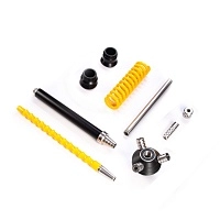 Фото 2 Кальян MAMAY CUSTOMS Coilovers MINI чёрно-жёлтый (без колбы) 2 