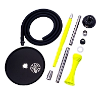 Фото 4 Кальян Alpha Hookah X yellow (без колбы) 