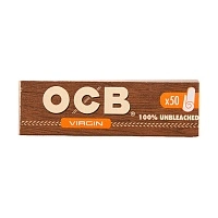 Фото 1 Фильтры для самокруток OCB VIRGIN UNBLEACHED 6/15мм (150шт) 